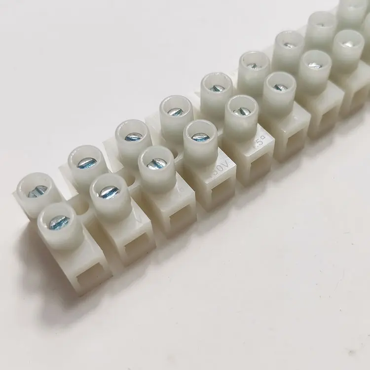 Клеммные колодки 50A 12 позиций PA14 приподнятый базовый тип