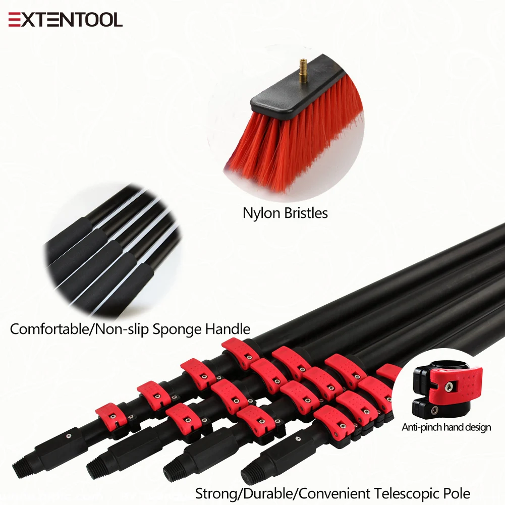 Telescopic Groove Brush for Flood Tables