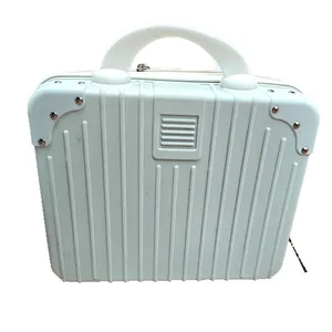 Small Lightweight Towel Zipper Travel High-Value Handheld Suitcase Simple High-End Wedding Gift Cosmetic Storage Box