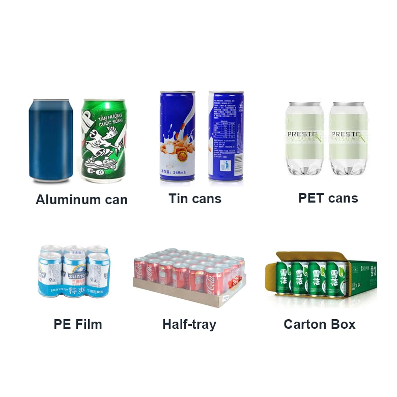 CSD Carbonated Beverage Can Beer Filling Machine Energy Drink Canning ...