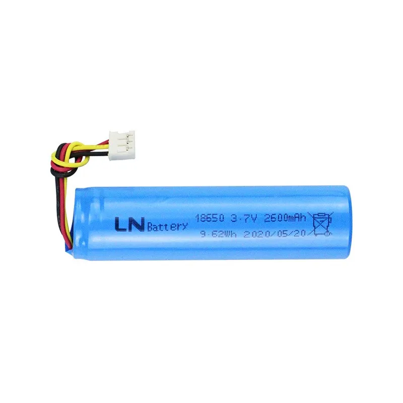 18650 Lithium Polymer Battery 3.7v 2600mah Lithium Ion Polymer Battery