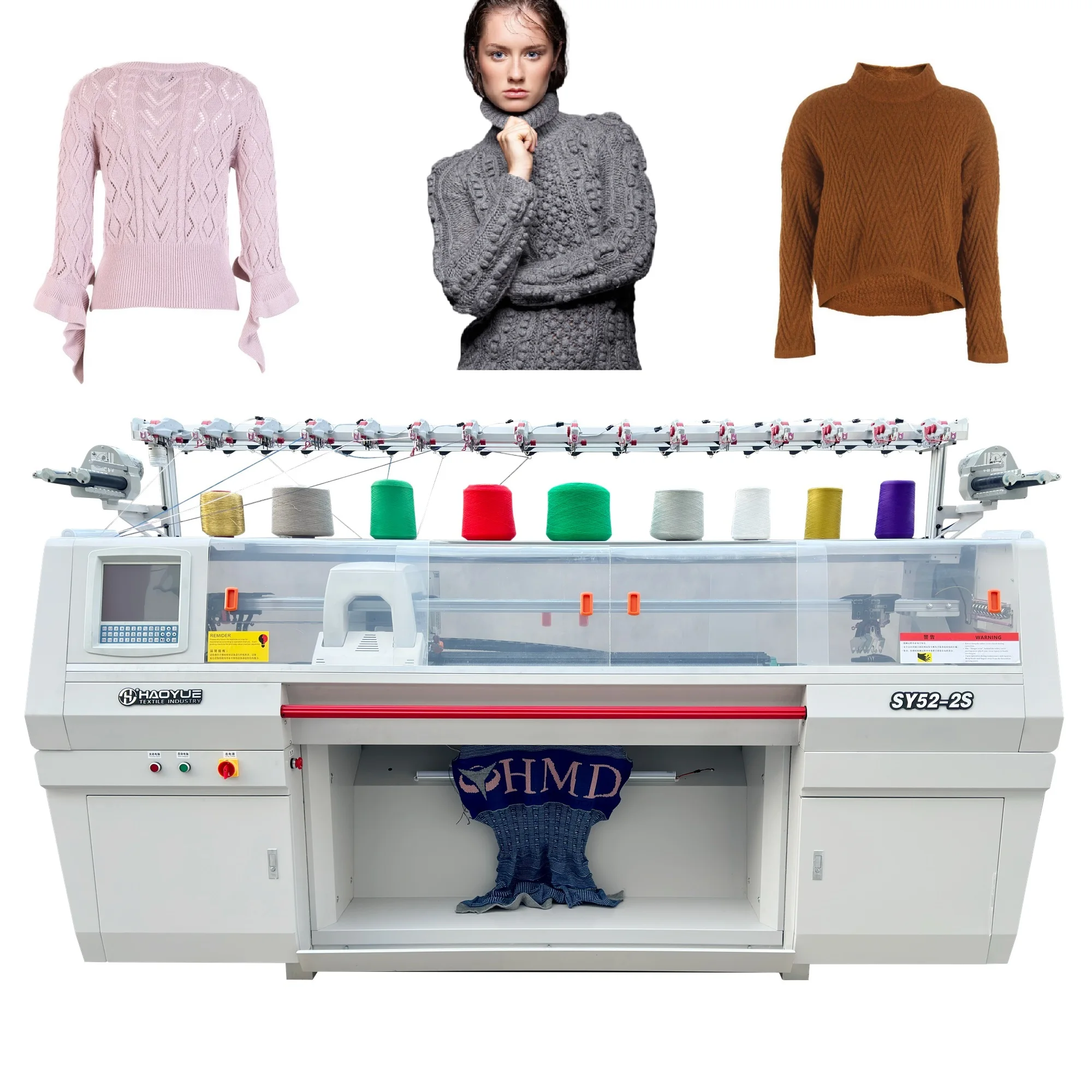 Shima Seiki Type Computerized Knitting Machinery Used for Garment Knitting