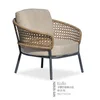 Divano monoposto (rattan)