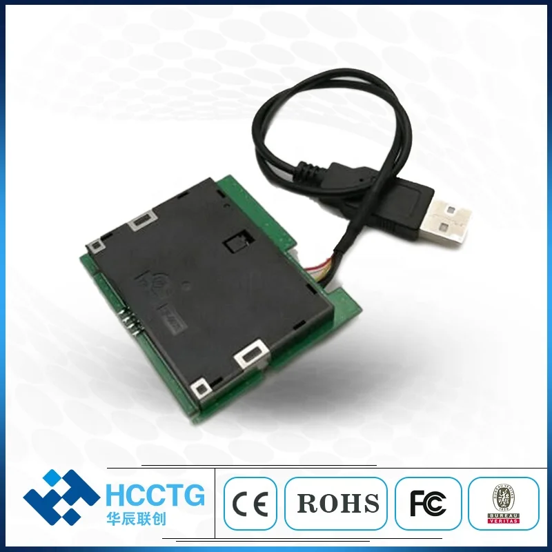 ISO-7816 USB Floppy IC Chip Smart Card Reader Module With Free SDK MCR3521-M