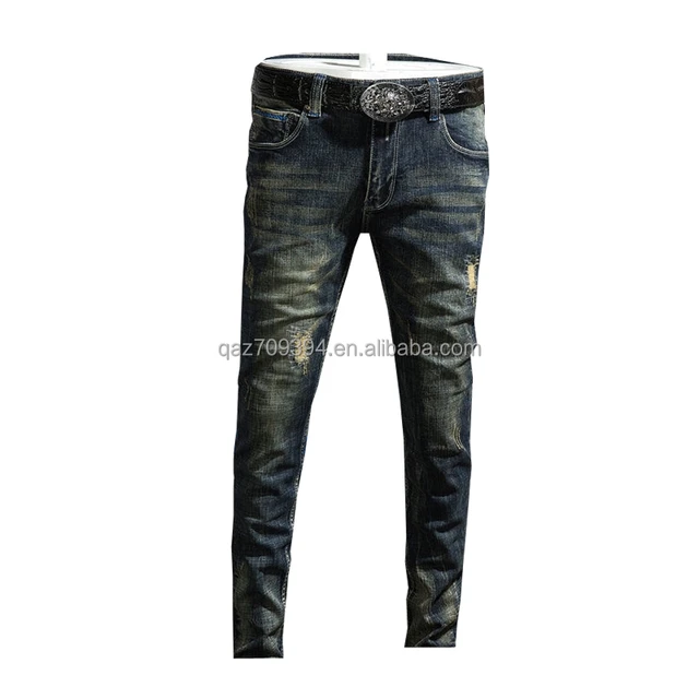 New arrivals 2023 trending design clothes spring summer ripped jeans high quality streetwear men's jeans denim jeans
