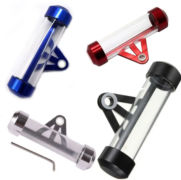 Мотоциклетная трубка налог-диск цилиндрический держатель рамка с отверткой водонепроницаемые реальные Мотоциклетные