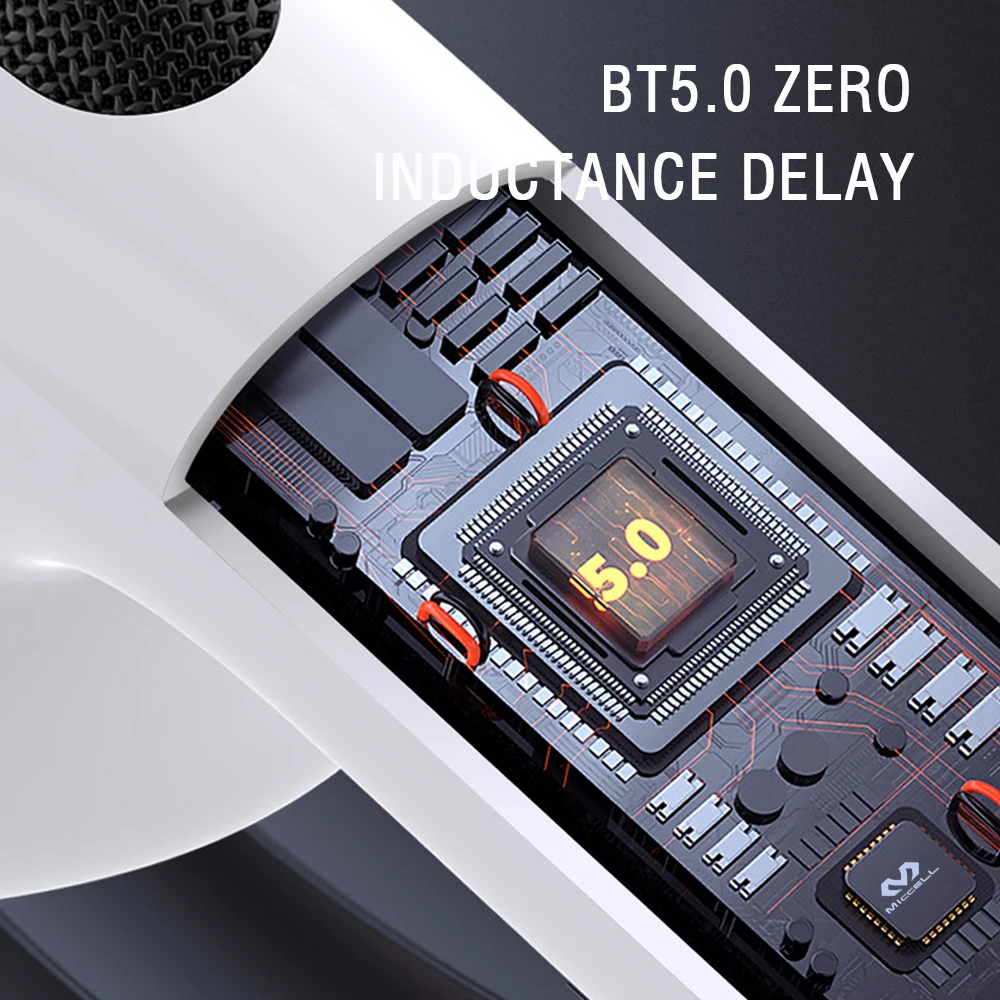 Наушники для любителей игр, светодиодные TWS-наушники для xiaomi