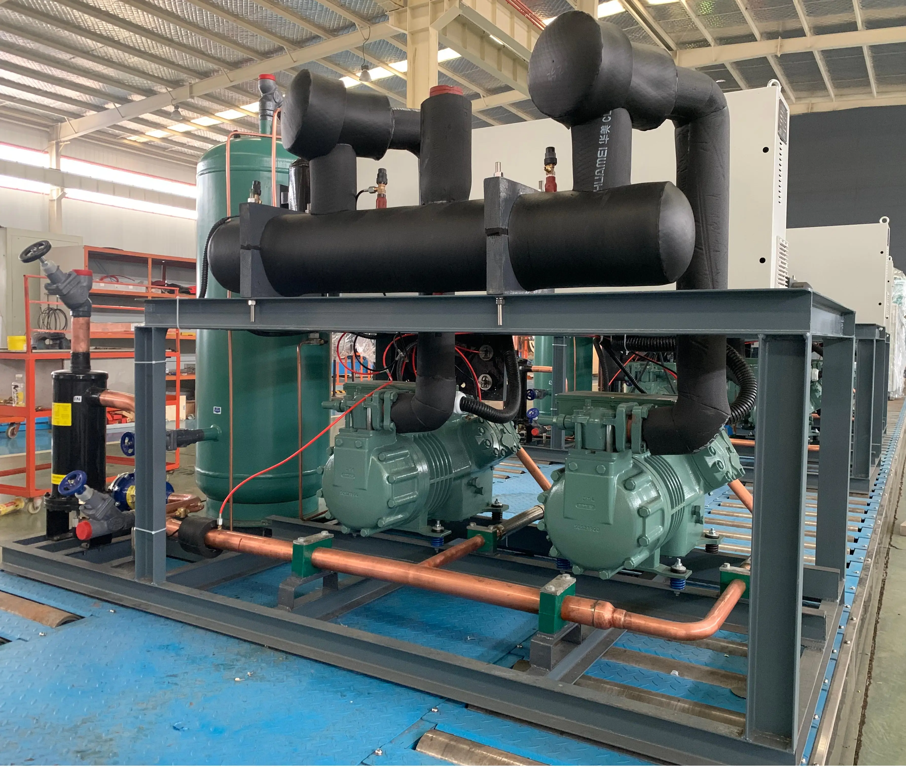 Reliable refrigeration equipment for cold storage, freezers and food processing facilities