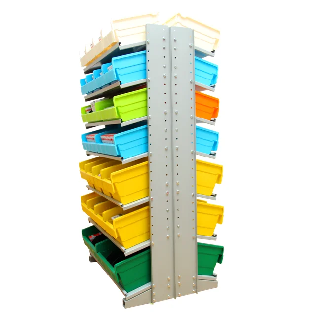 Kanban Picking Rack with Plastic Shelf Bin