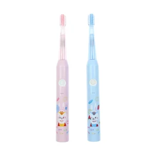 Daily Use Brosse a Dent Children Electric Toothbrush with Cute Cap Wholesale Rechargeable Kids Toothbrush