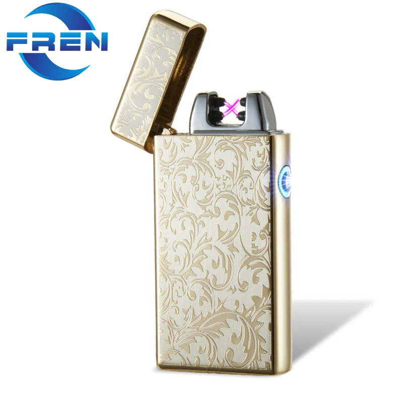 Double Arc Dragon Lighter USB Rechargeable Electric Plasma Flameless Lighter for Stove Camping Firework Wedding Candle Lighter