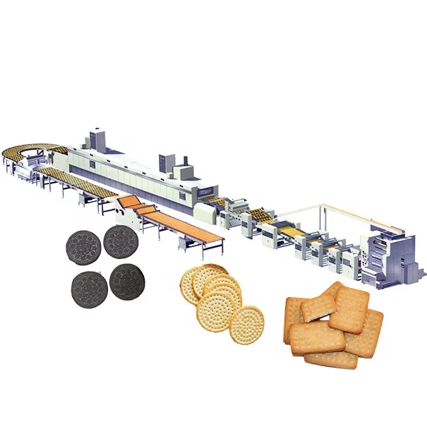 Высококачественная машина для производства печенья, пекарская печь, цена, завод по производству печенья