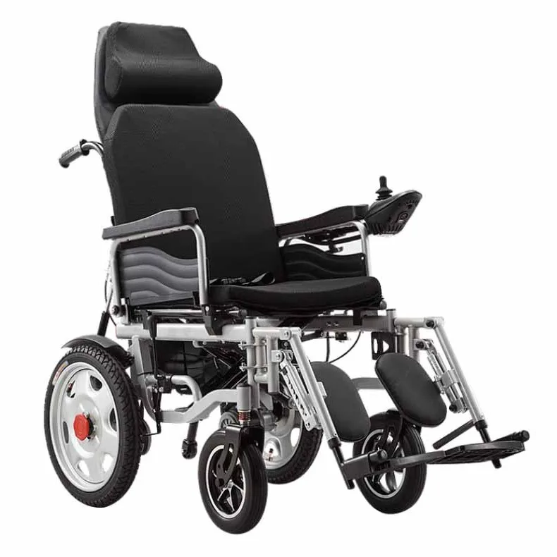 Steel Electric Lightweight Foldable Wheelchair For The Disabled ...