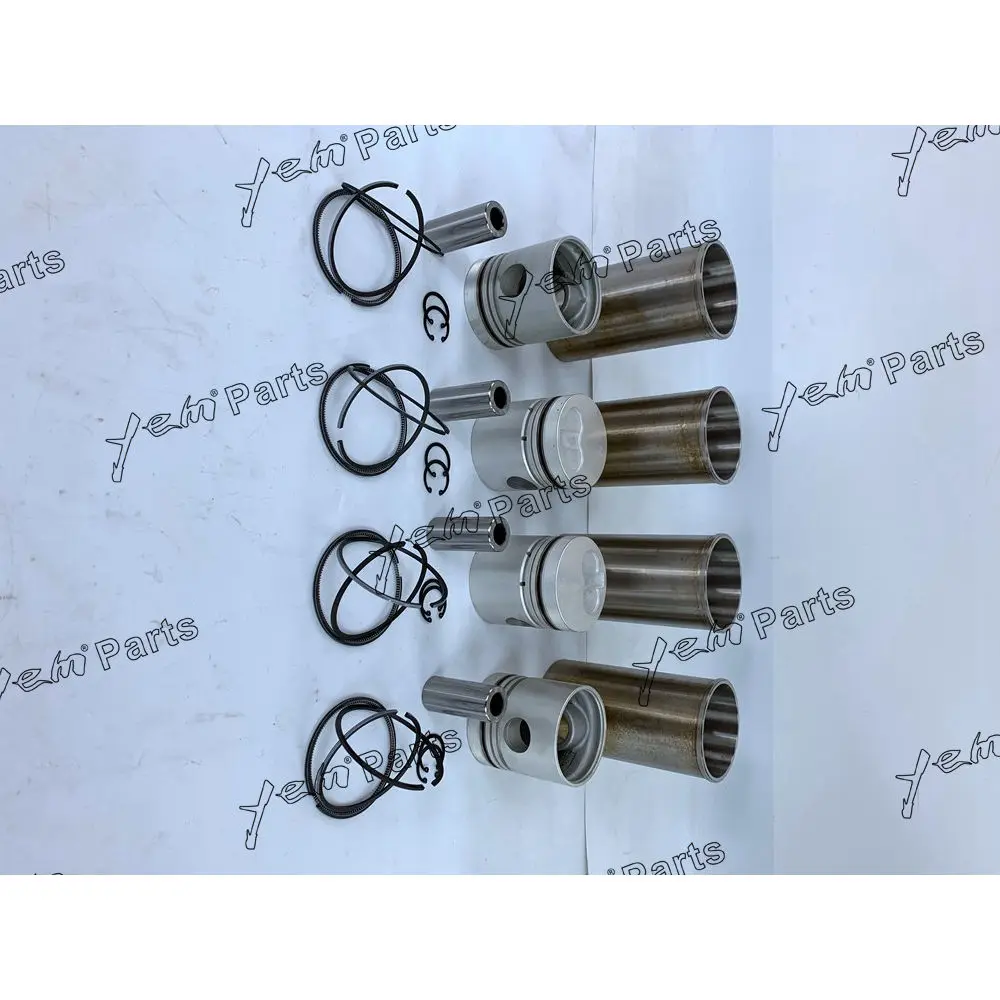 High Performance D427 Engine Cylinder Liner Kit With Pistons Rings Liner for Doosan