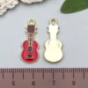 Red guitar