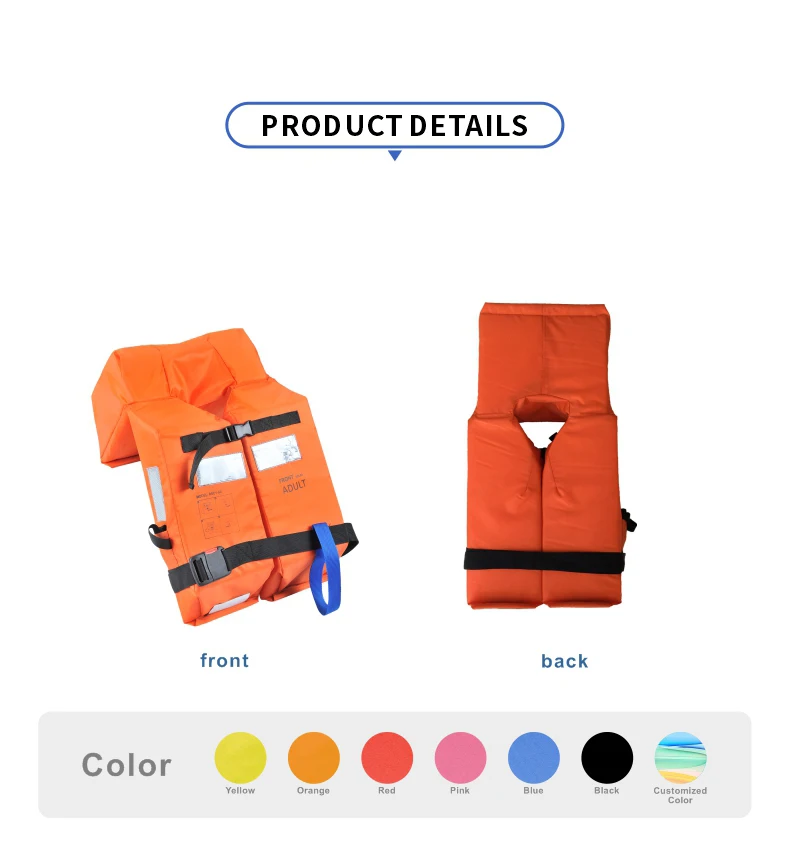 Factory Supply Solas Marine Lifesaving Jacket Work Life Vest 150n - Buy ...