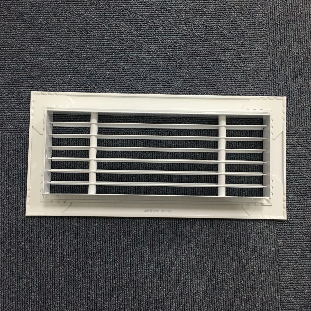 VENTECH ventilation aluminium single deflection return linear bar diffuser grille