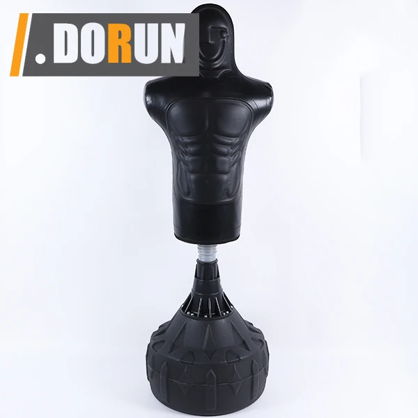 3ft PU Leather Punch/Kick Bag Torso Strike Man Shape for Boxing Kickboxing  Karate for Training