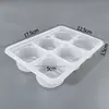 6-grid tray