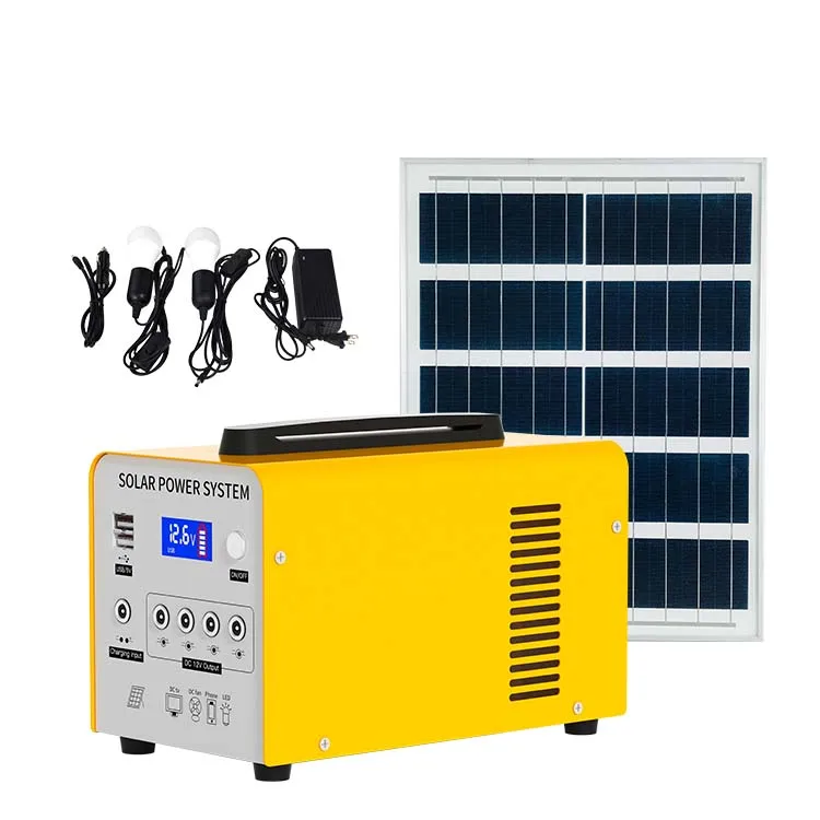 Lifepo4 Solar Portable Mobile Power Supply With Solar Panels,Home