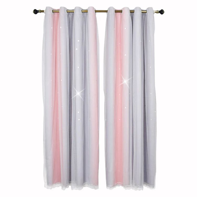 Children Room privacy curtains thermal curtain 100% Polyester Blackout Curtain