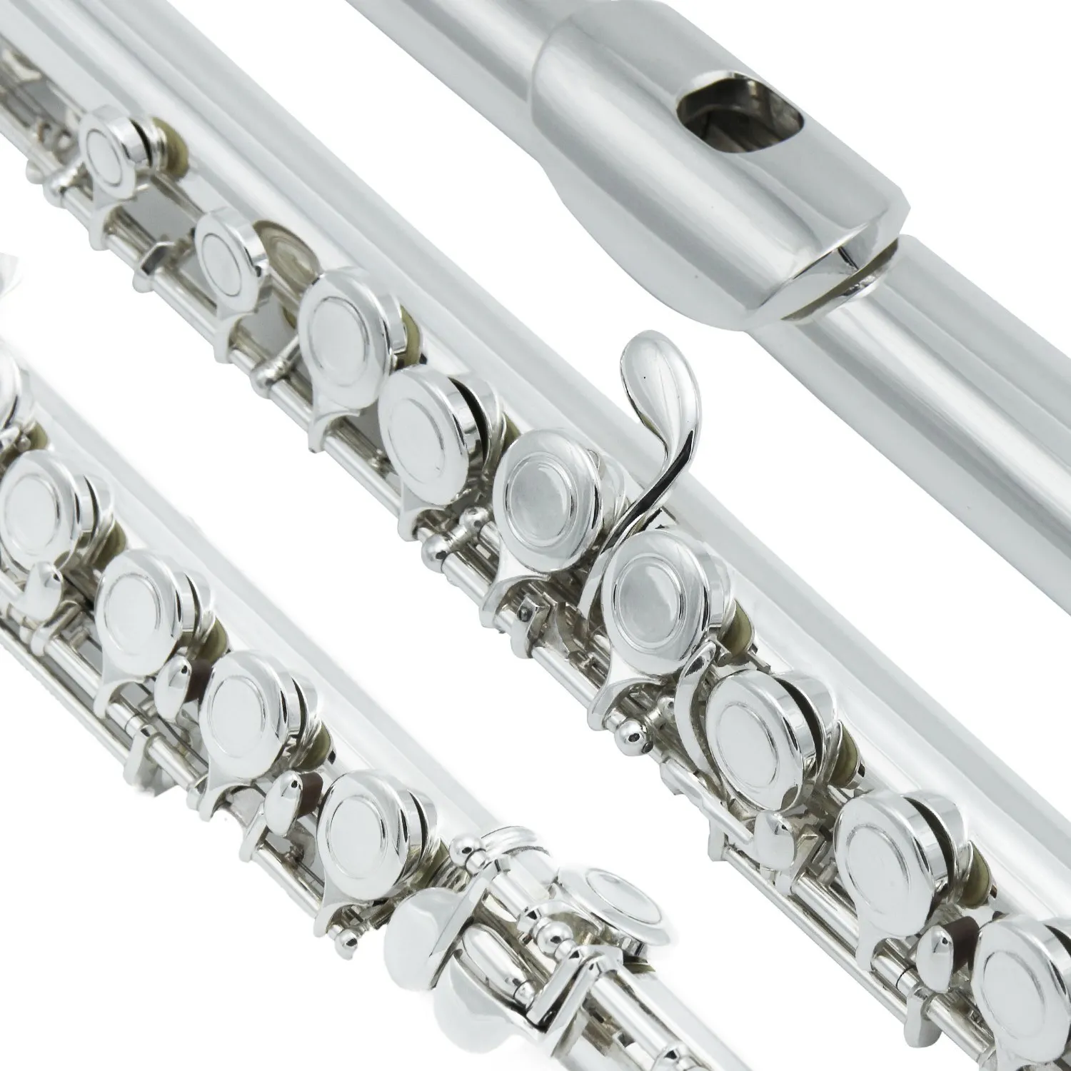 楽器 Flly Flute JFL-700E 16 Holes Closed C Key Flute Cupronickel Silvering