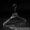 Cintre carré transparent en acrylique 3.3 pour femmes