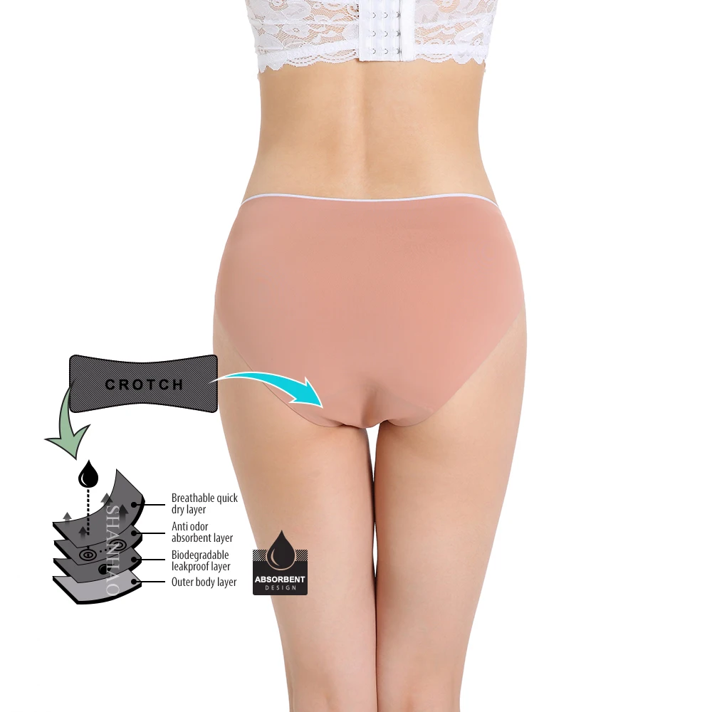 Sustainable Incontinence Panties Pants Underwear Bladder Control Pads
