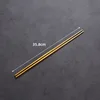 36cm Korean-style chopsticks (gold)