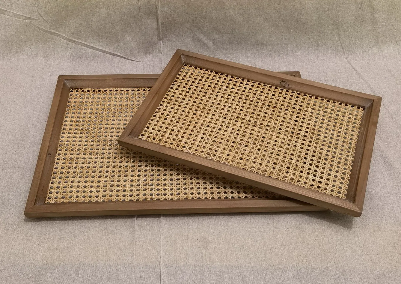 Beautiful Straw Table Top Basket Serving Tray Bardia Farmhouse Decoration Serving Art Decor Tray