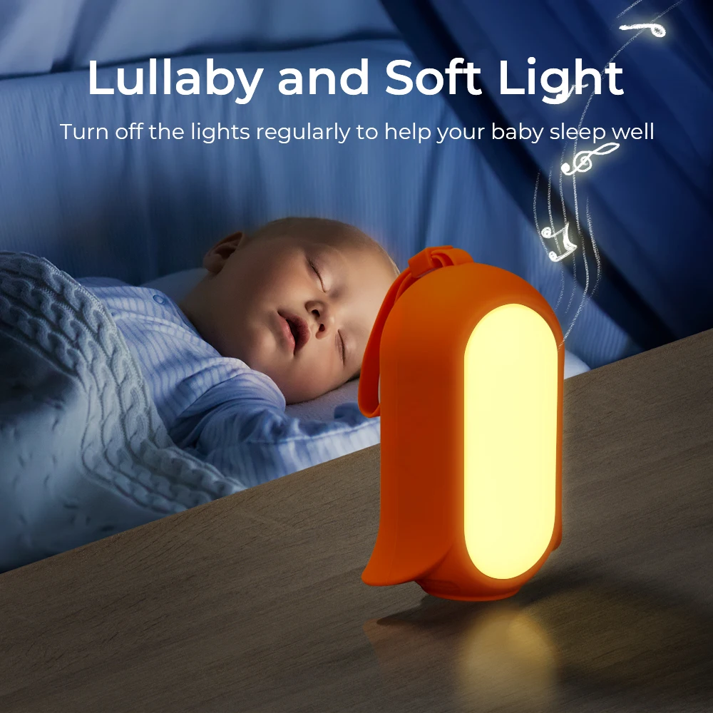 K3 Sleep Sound Machine White Noise Warm Light Baby Soother