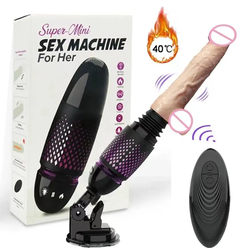 High-Quality Products Huge Big Telescopic Heating Thrusting Strap On Sex Toys Dildo Female Vibrator 2