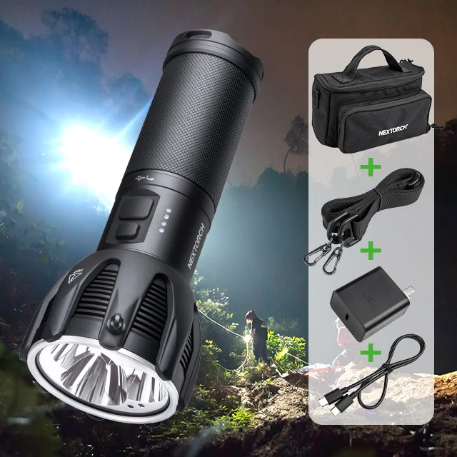 ライト・ランタン SAINT TORCH 30 NEXTORCH Saint Torch 30C – 15,000 Lumen Search Light USB-C