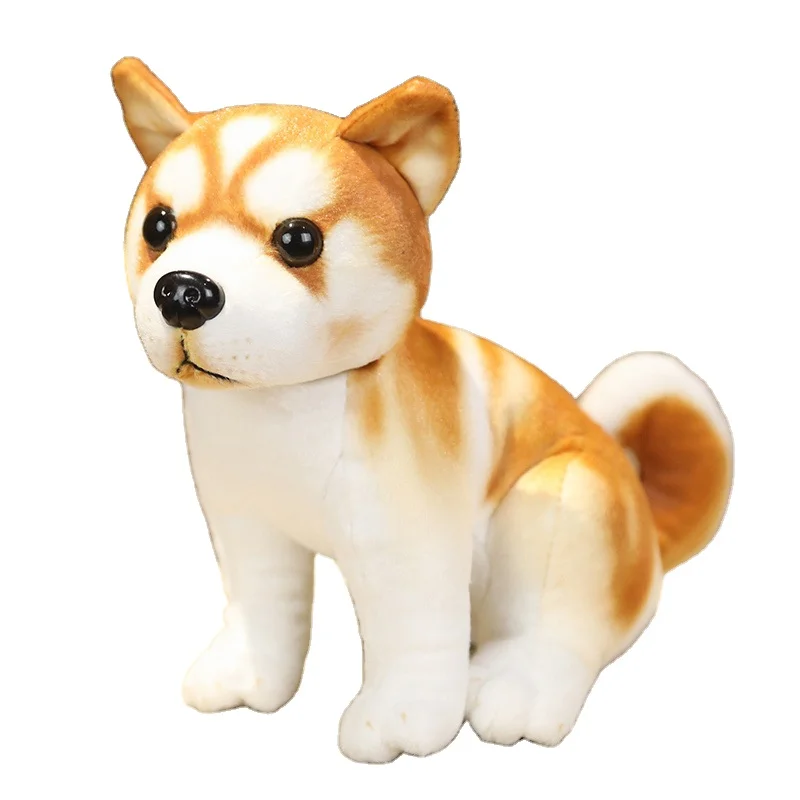 Realistic Husky Dog Simulation Toy Dog Puppy Lifelike