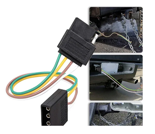 Sae 4core Trailer Harness Trailer Power Supply Connects Quick