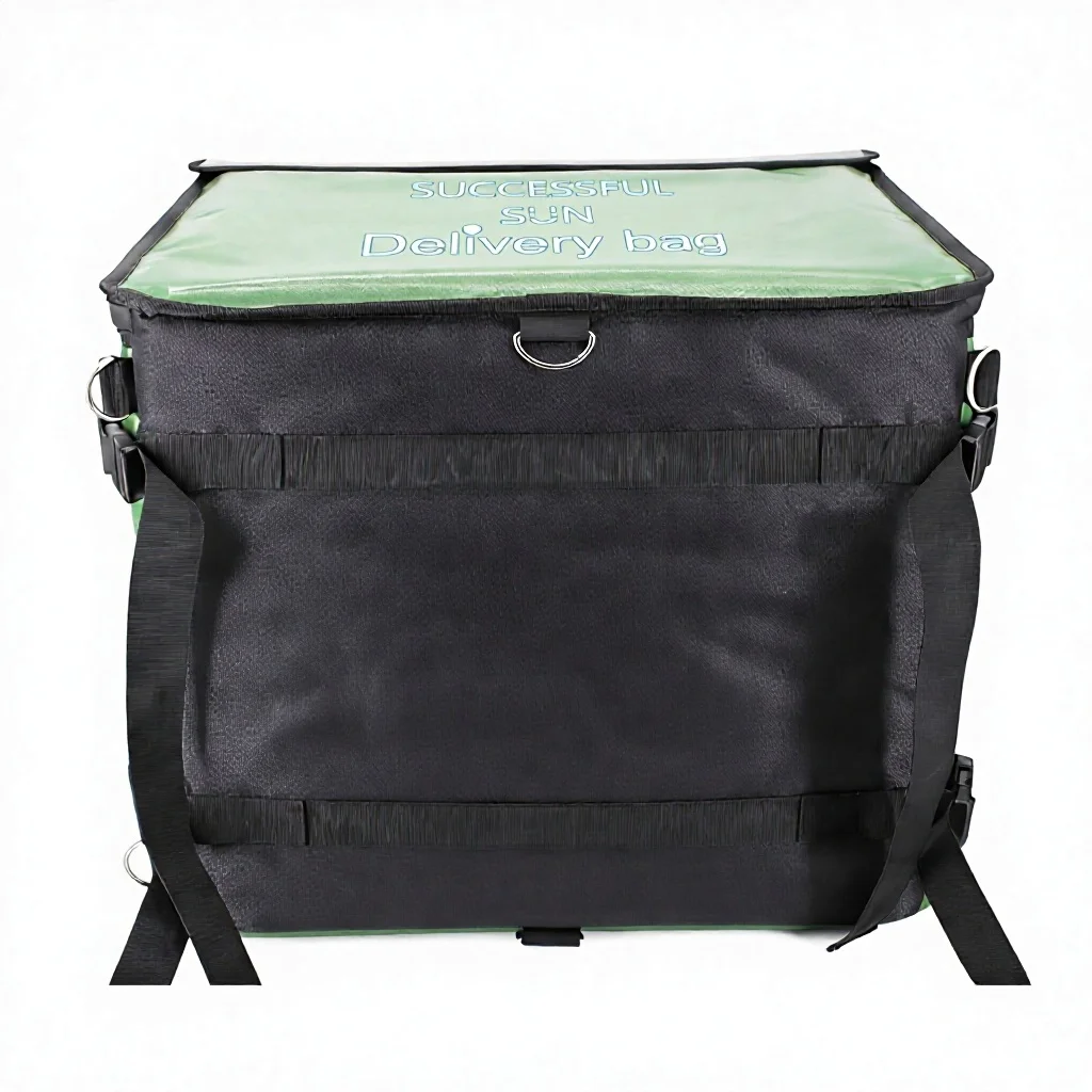 product motorcycle  food delivery bag large capacity 70l insulated waterproof cooler bag with zipper closure-5