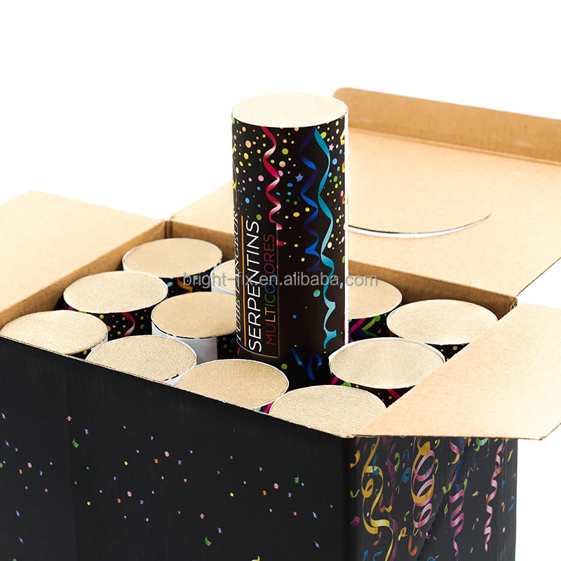 Green Paper Streamer Party Party Special Popper Paper Factory Custom