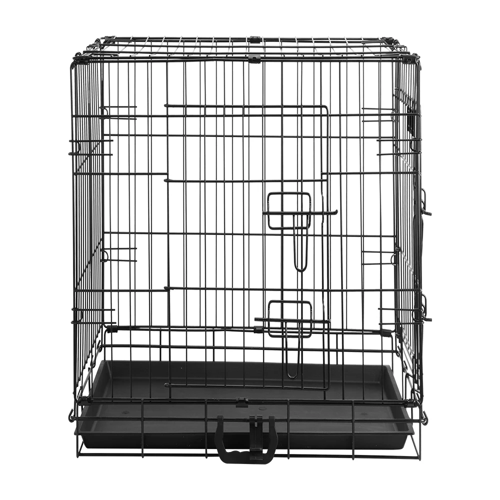 Best-selling Pet Cage Folding Wire Foldable Dog Cage Metal Kennel  Dog Cage for Large Dog