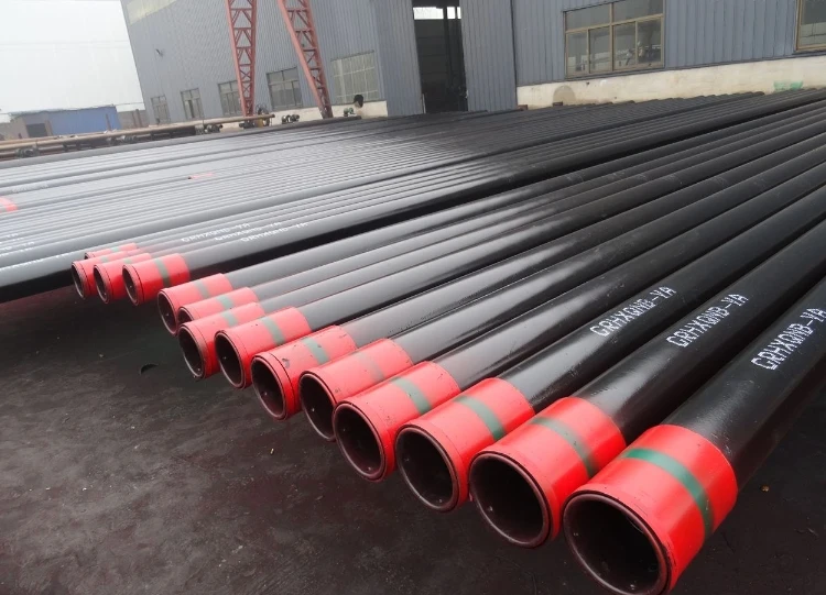 Casing Tube 9 5/8  36PPF BTC Thread API 5CT J55 K55 N80 L80 for Wellbore Walls of Oil Gas Well  2 7/8 EU Drill Oil Tubing