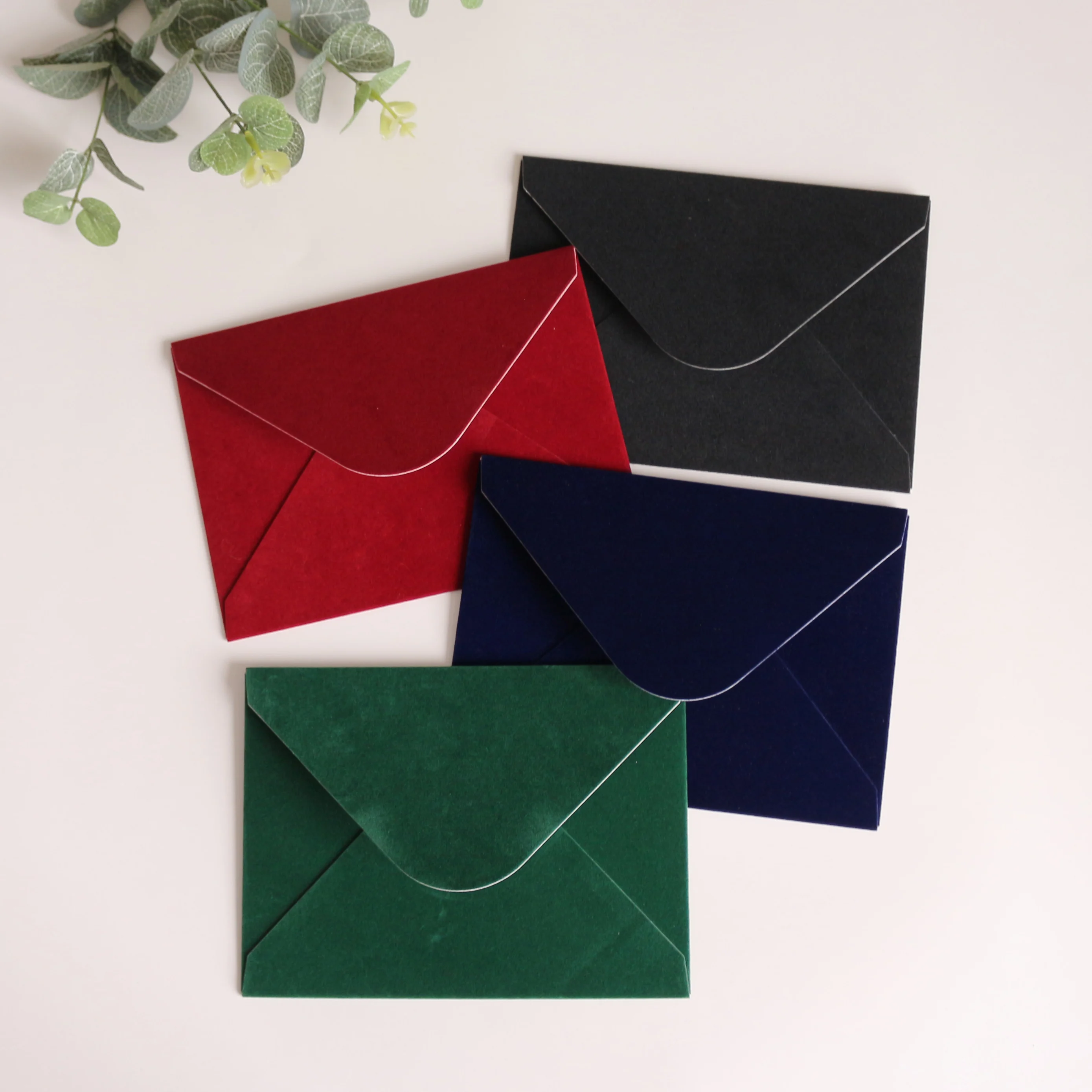 定制颜色天鹅绒信封喜帖 - buy velvet envelopes,velvet envelopes