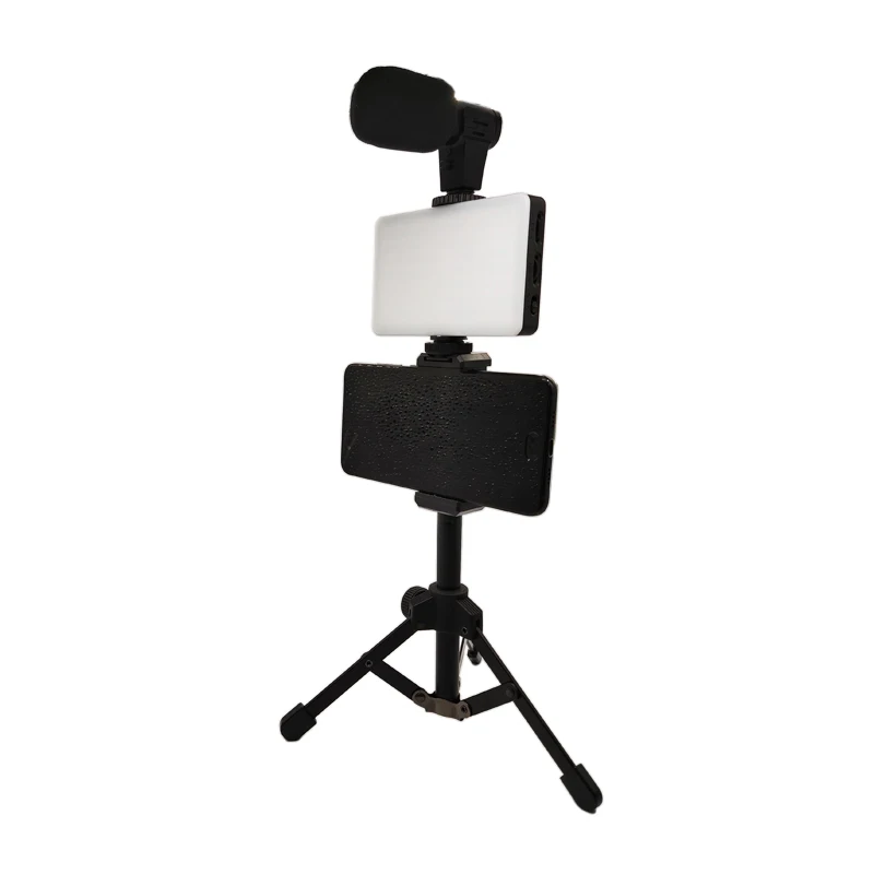 Комплект двухцветного освещения для видеокамеры, светодиодная подсветка для прямой трансляции видео-конференций, аксессуары для освещения ноутбуков и телефонов