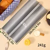 Small 2-slot baguette-silver