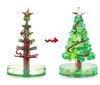 Kid Toys Growing Christmas Tree Magic Funny DIY Magic Growing Tree