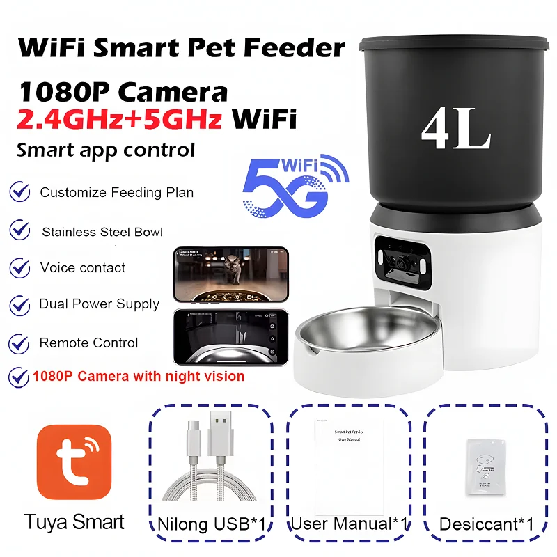 pet feeder cam