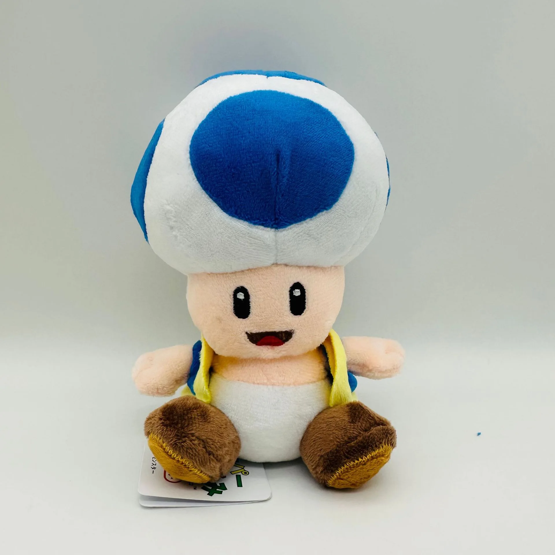 Mario Cartoon 17cm Mushroom Cute Classical Game Red Blue Yellow Toad ...