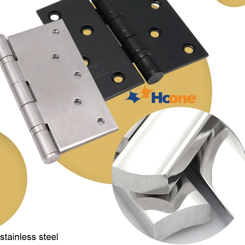 Hoone Stainless Steel 180 Degree Folding 4 5 Inch Heavy Duty Hinge