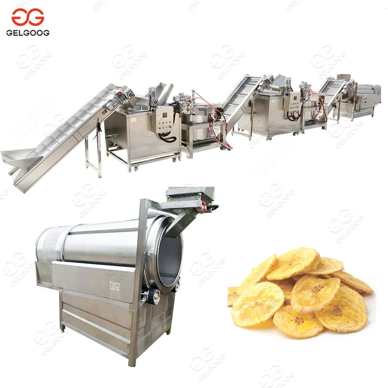 Small Scale Plantain Chips Production Line Plantain Chips Making Machine