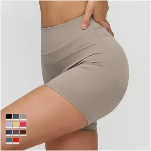 Shorts Multi-Color Custom Quick Dry High Waist Gym Wear Y2K Quick-Drying Elasticity Utility Gym High Waist Yoga Shorts