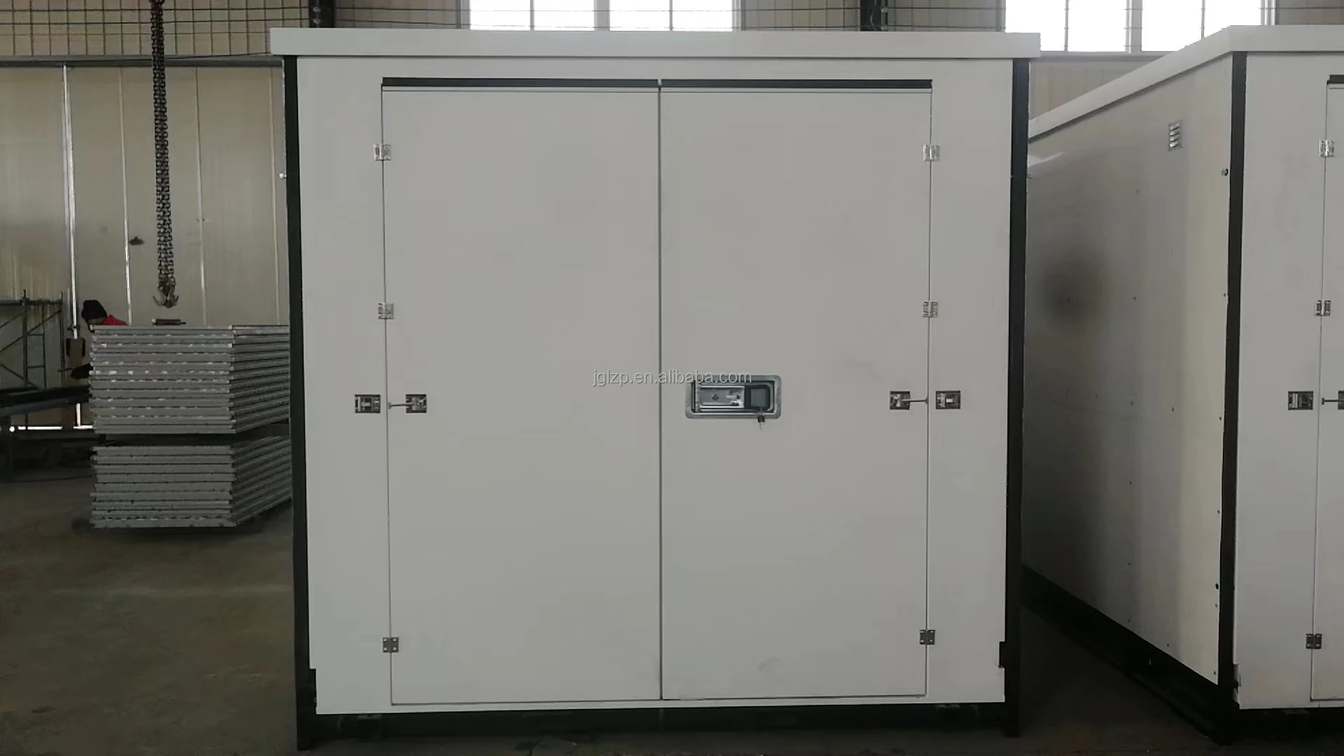 Q235 Steel 9ft 16ft 19ft Foldable Storage Unit Movable Portable Moving Rental Self Storage