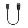 Pour Garmin angle vers USB type-C mâle longueur 17cm noir